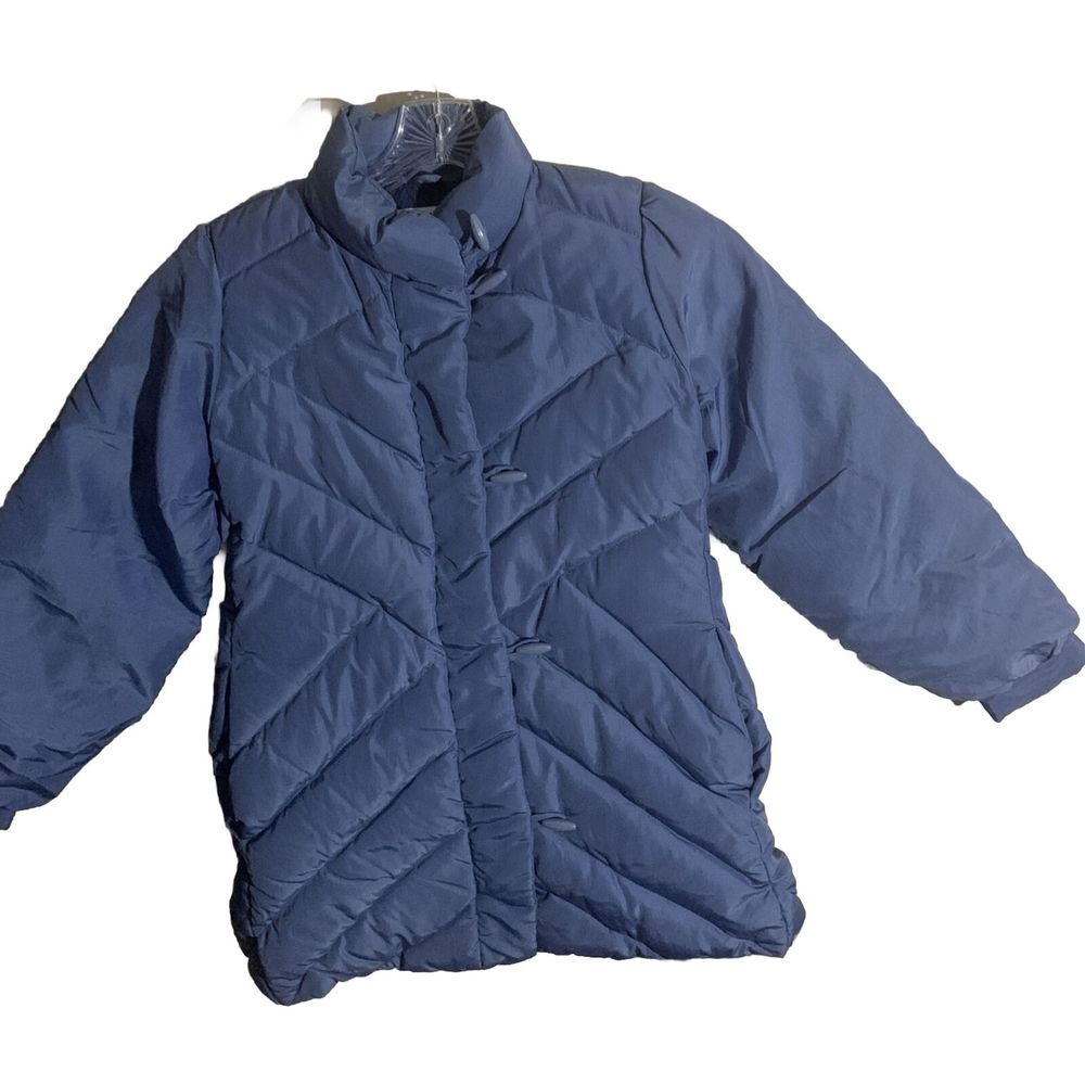 VTG Woolrich The Woman size M medium Down Puffer Jacket 21186 60/40 Poly-Nylon